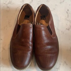 Johnston & Murphy men’s McGuffey woven shoe